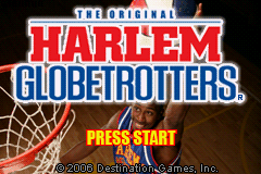 Harlem Globetrotters - World Tour Title Screen